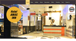 Desktop Screenshot of hotelamax.com